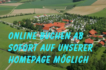 Onlinebuchung ab sofort für Camping und Appartements