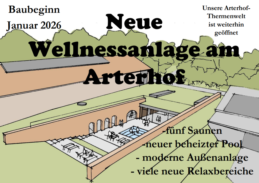 Neue Wellnessanlage am Arterhof